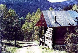 cabin uphill